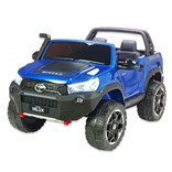 dětské el. autíčko Toyota  HILUX  RUGGED-X -MODEL 2022 - lakovaná modrá barva