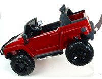 Dětské el. autíčko Dvoumístný Hummer Simba s 2,4G DO červená