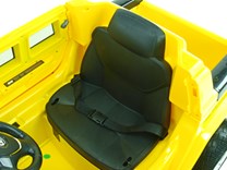 Mohutný elektrický džíp styl H2 Extender LUX s 2,4G dálkovým ovládáním, EVA koly žlutá