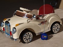 Dětské elektrické autíčko Retro + RC