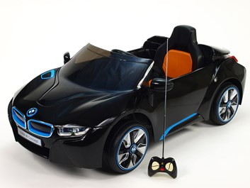 Dětské el. auto BMW I8 Concept   černé -  II.JAKOST  - POSLEDNÍ KUS