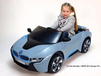 Dětské el. auto BMW I8 Concept modrá.