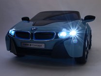 Dětské el. auto BMW I8 Concept modrá.