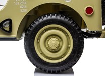 Dětská elektrický vojenský Jeep Willys