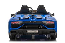 Dětské elektrické licenční  Lamborghini Aventador SVJ Roadster pro 2 děti  MODEL 2023 - modré