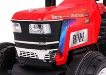 Největší dětský elektrický traktor  BLAZIN  s 2,4G dálkovým ovladačem - červený