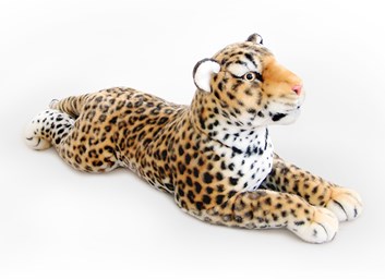 Plyšový leopard ležící