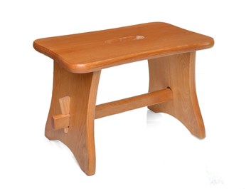 Dřevěná stolička - štokrle pinie