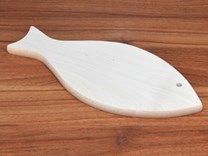 Bukové prkénko ve tvaru ryby - 36 x 16 cm