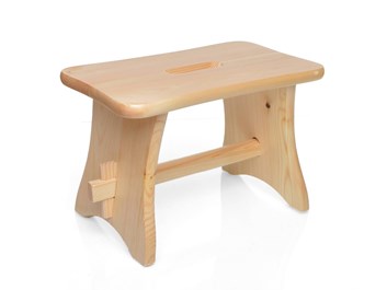 Dřevěná stolička - štokrle přírodní