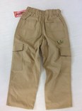 Letní chlapecké i dívčí plátěné kalhoty 92-152