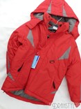 Červená lyžařská bunda 128