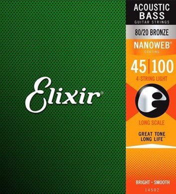 Elixir 14502 45/100 akustická baskytara