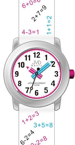 Dětské náramkové hodinky JVD J7120.3  , Tahák
