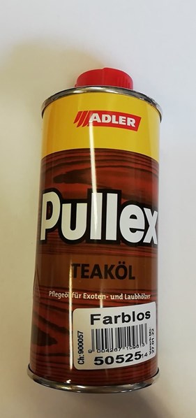 Adler Pullex Teaköl teak - olej na ošetř. zahr. náb. 250 ml /158,80Kč/ks s DPH