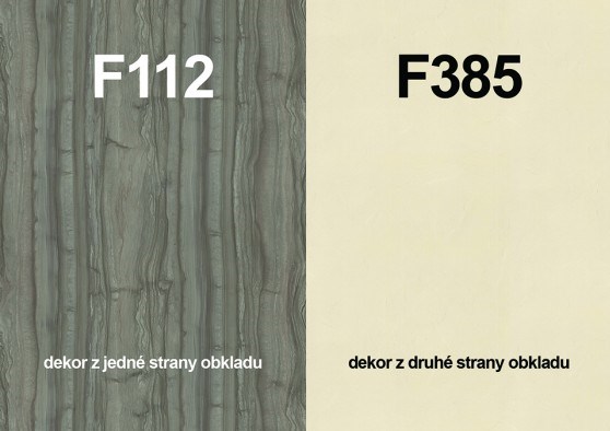 Zástěna Hrubá omítka F385 ST10/F112 ST 9 4,1m /652,20Kč/bm s DPH