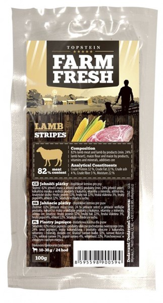 Farm Fresh Lamb Stripes  3 x ( 100 g )