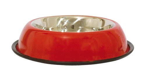 Miska pro psy červená 21 cm 0,45 l
