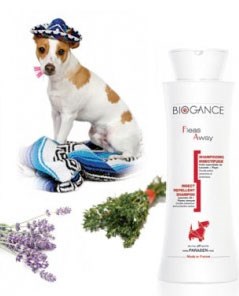 Biogance šampón Fleas away - DOG Antiparaz. 250 ml