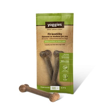 Yoggies Fit kostičky pro psy lisovaná za studena 2x47 g