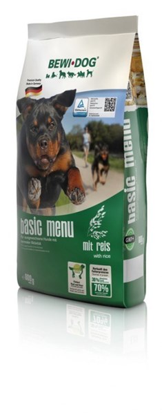 BEWI DOG Basic Menue - with rice 25 Kg