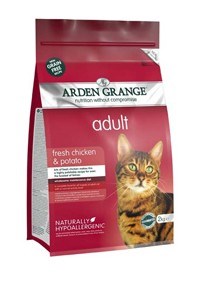 Arden Grange Adult Cat: fresh chicken & potato - grain free recipe  400 g