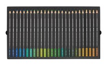 Caran d'Ache, 3510.376, Museum Aquarelle Pencils Marina, umělecké akvarelové pastelky, 76 + 2 ks