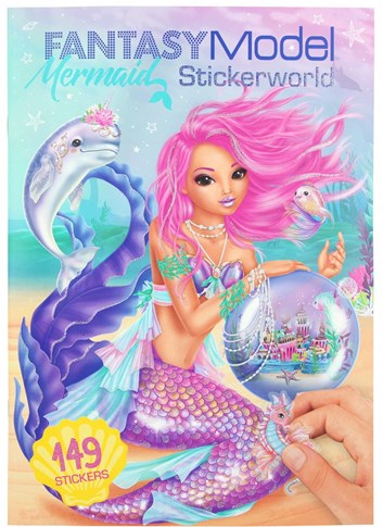 Fantasy model, Mermaid, Sticker world