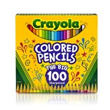 Colored pencils, 100 ks, Crayola pastelky v nejširší barevné škále, jakou lze dostat.