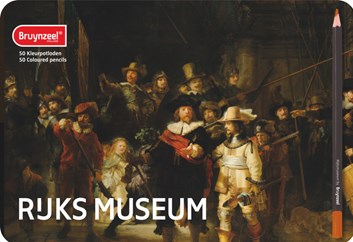 Bruynzeel, Rijsk museum, 5700M50, sada uměleckých pastelek, 50 ks