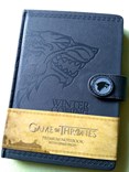 Zápisník A5 premium, motiv Game of thrones - Winter is coming/Stark, 1 ks