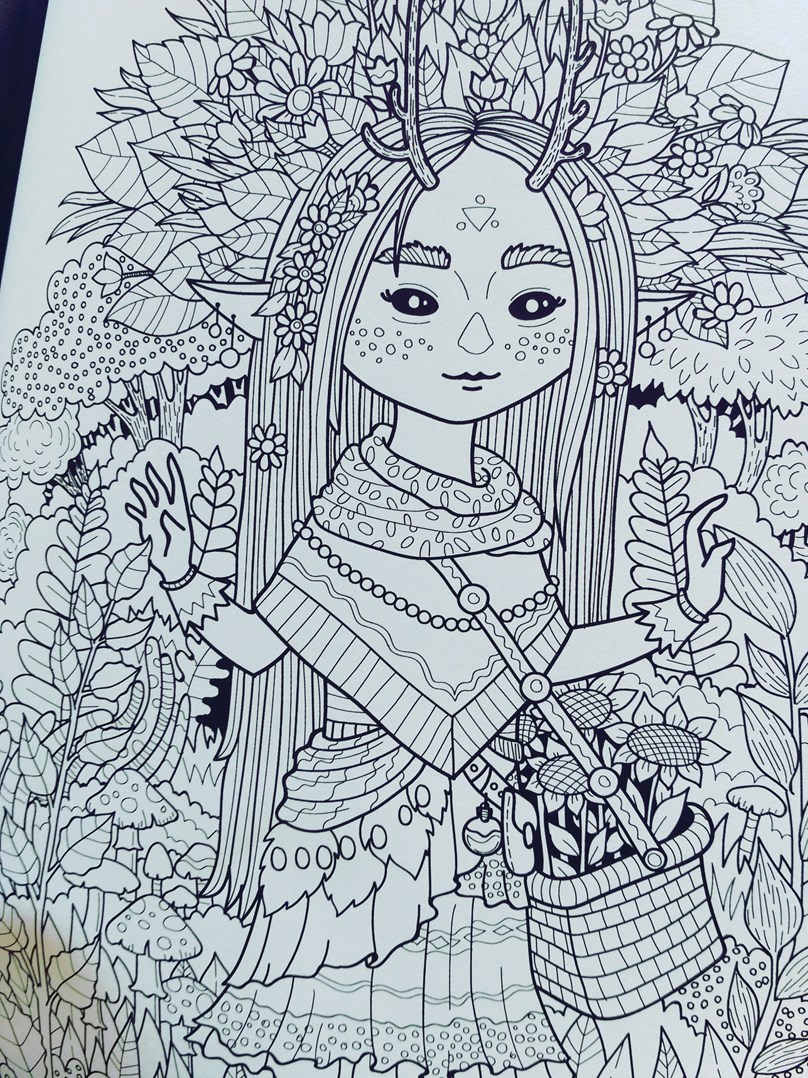 Julia Rivers Coloring Pages