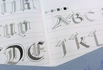 Kuretake, INPK-001, Zig calligraphy practice set, sada na výuku kaligrafie