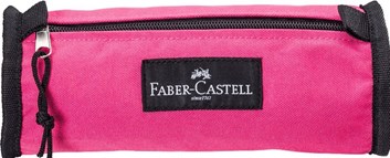 Faber-Castell, 573528, pouzdro College colour na tužky a pastelky, růžová