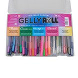 Sakura, 500879, Gelly Roll Artist Gift Set, dárková sada gelových per, 74 ks