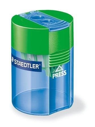 Staedtler, 512 006, ořezávátko na 1 tužku se zásobníkem, různé barvy