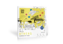 Mon Petit Art, CGOJOU1, Athens, coloring city tour, omalovánkový průvodce Athénami