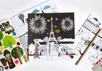 Mon Petit Art, CGOSEV1, Paris, coloring city tour, omalovánkový průvodce Paříží