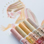 Royal Talens, 11509911, Ecoline brushpen set, sada štětečkových akvarelových popisovačů, beige pink, 5 ks