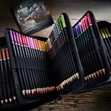 Castle art supplies, CAS-120CPZ, Premium colored pencils, sada pastelek v pouzdře, 120 ks
