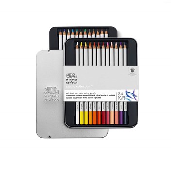 Winsor & Newton, 0490015, Studio Collection, sada akvarelových pastelek, 24 ks