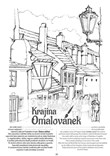 Praha | Královská cesta, vlastivědná omalovánka hlavního města, pro děti i dospělé. Bavte se arteterapií, poznávejte známá místa a kreslete.