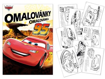 Omalovánky Cars 95, Walt Disney