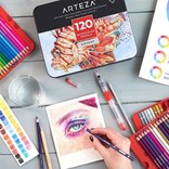 Arteza, ARTZ-8362, Arteza Expert, sada akvarelových pastelek, 120 ks