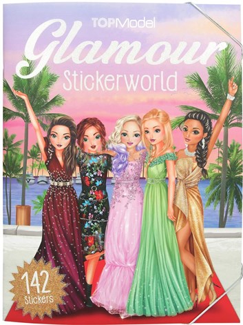 Top model, Glamour Stickerworld, sešit se samolepkami