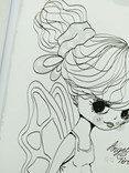Sweet & Sassy Grayscale Coloring Book, Karlon Douglas