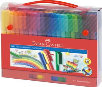 Faber-Castell, 155560, Connector, fixy, 60 ks