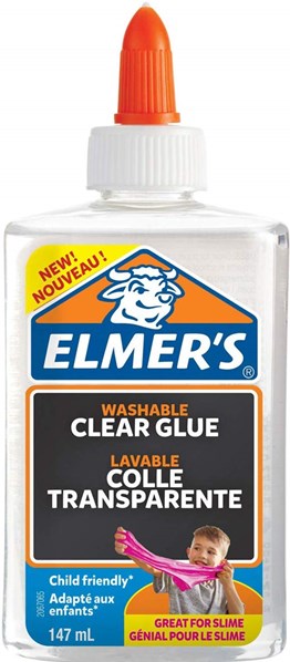 Elmer's, 2077929, lepidlo pro výrobu slizu, 147 ml, transparentní
