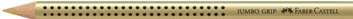 Faber-Castell, 110981, Jumbo Grip Metallic, metalický zvýrazňovač, zlatá