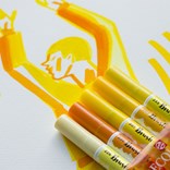 Royal Talens, 11509902, Ecoline brushpen set, sada štětečkových akvarelových popisovačů, yellow, 5 ks